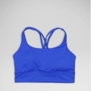 lululemon Energy Longline Bra Color: Galactic Cobalt 10